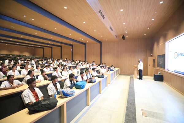 Classrooms and labs at PESUIMSR